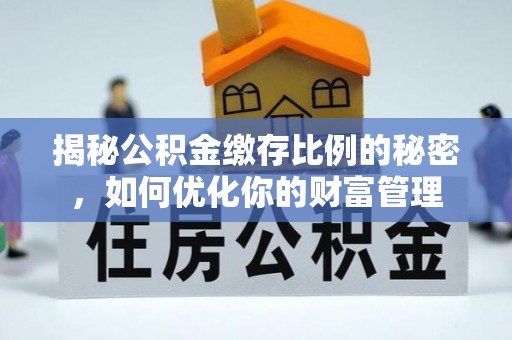 罗田揭秘公积金缴存比例的秘密，如何优化你的财富管理