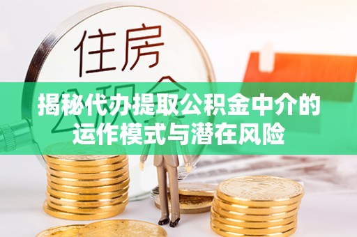 罗田揭秘代办提取公积金中介的运作模式与潜在风险